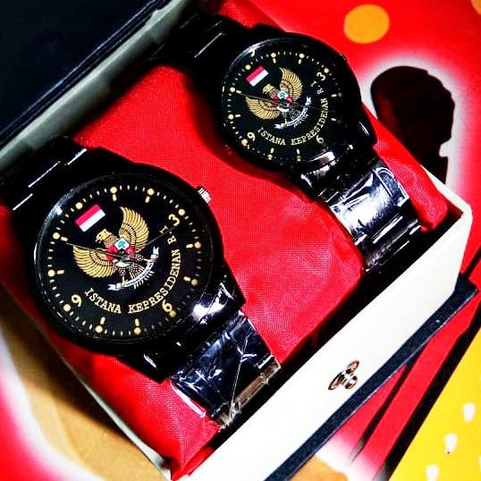 Surprise Yulianti_Shop01 Jam Tangan COSTUM Lambang Garuda Terbaru-Termurah