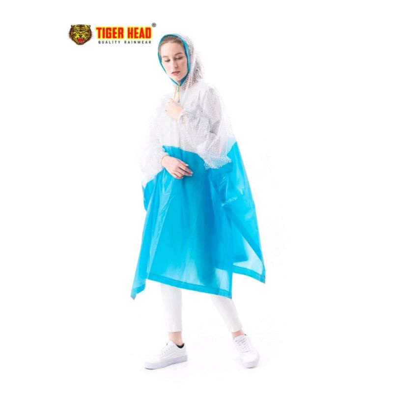 Jas Hujan Poncho Gemini Tiger Head 68216 High Quality Rain Coat