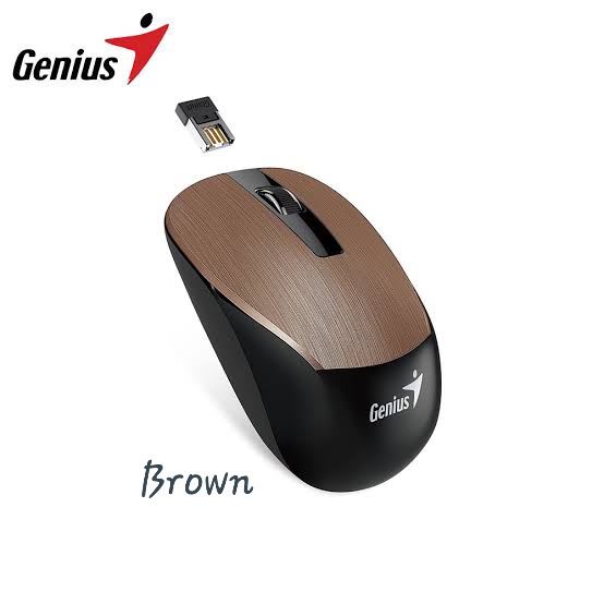 Mouse Wireless GENIUS NX7015 Mouse NX 7015 WIRELESS Optical Mouse ORIGINAL &amp; GARANSI RESMI