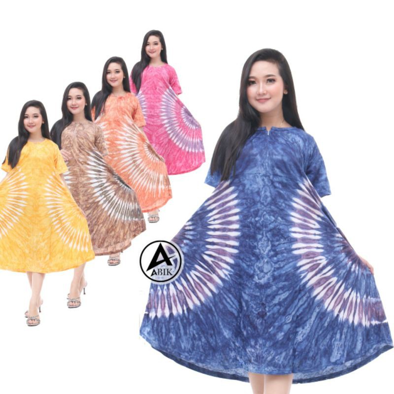 DASTER BAHAN KAOS TIEDYE BUSUI JUMBO MURAH ADEM CANTIK
