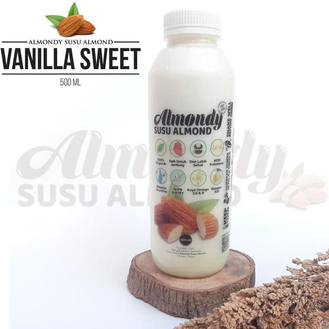 

0e5v almondy susu almond vanilla sweet 500ml 0syz