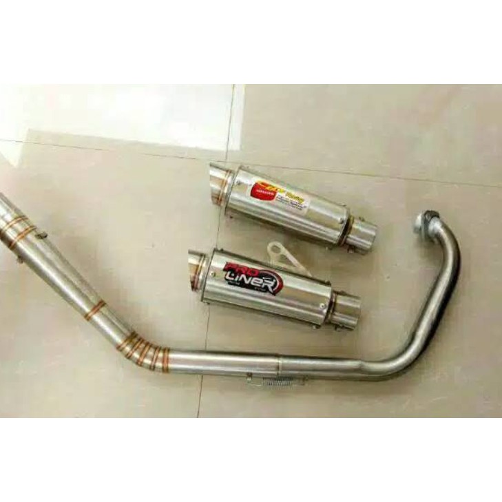 KNALPOT PROLINER R15 V3, R15 V2, Byson, Verza, GSX 150R, cb150r, TIGER, SCORPIO, Sonic