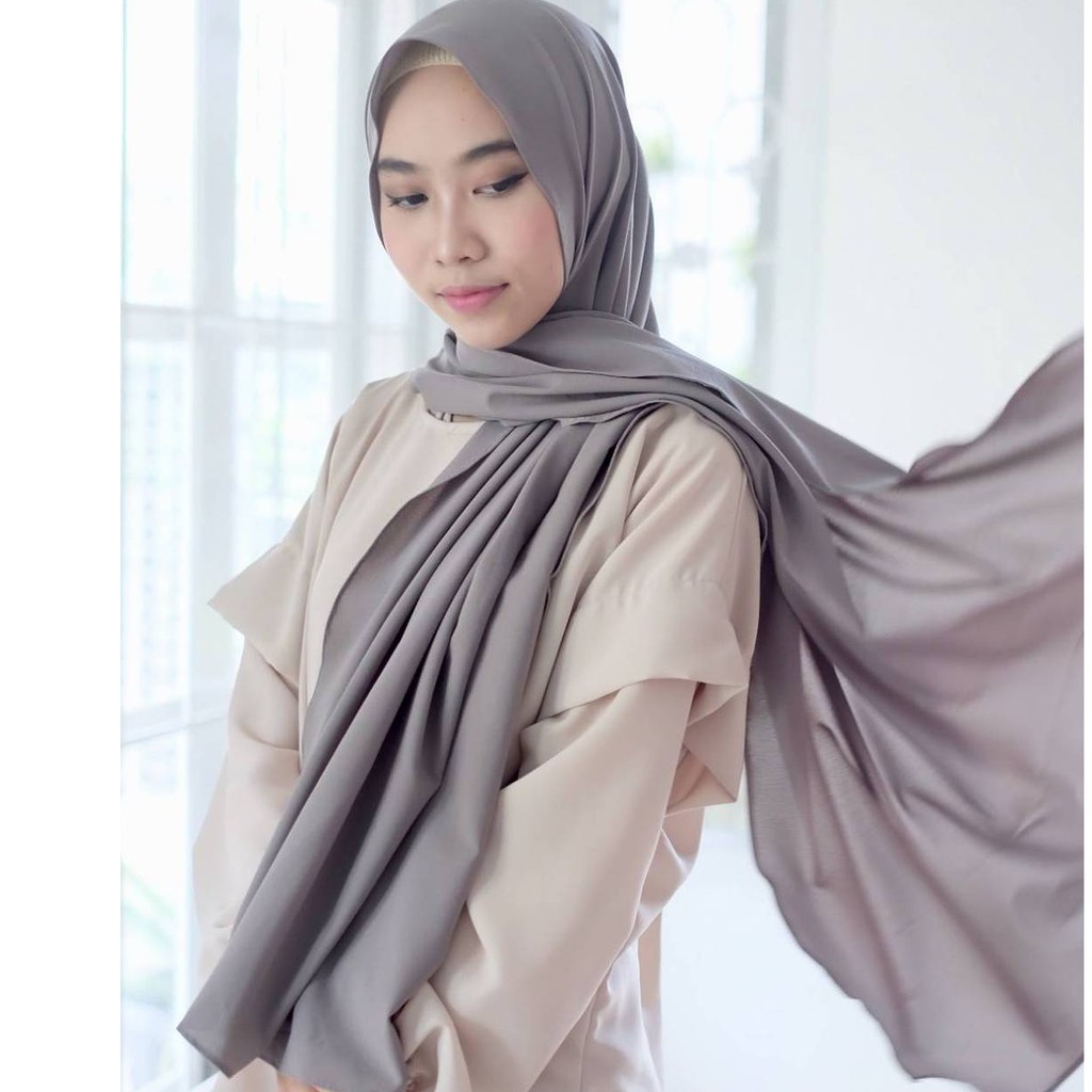 PROMO Jilbab Pashmina Instan Hafizahbs Pendek Syari Hijab