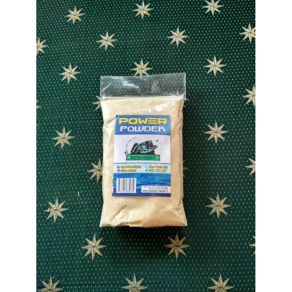 Power Powder Super Sprint,  Umpan Dasar Ikan Mas Dan Air Tawar