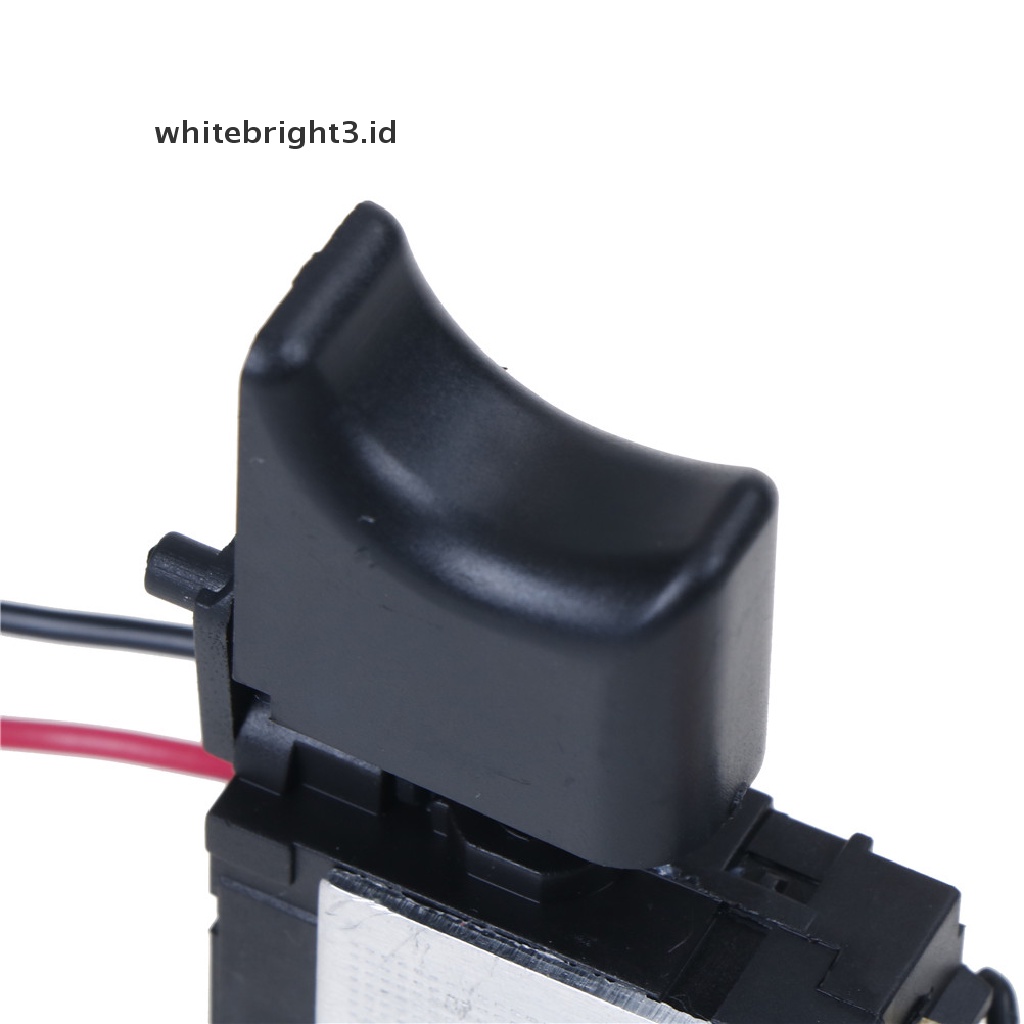 (whitebright3.id) Saklar Tombol Tekan DC 7.2-24V Anti Debu Untuk Bor Listrik