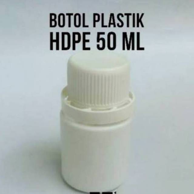 BOTOL SOLID BOTOL LABOR 50ML-BOTOL LABOR HDPE-AGRO-BOTOL PLASTIK