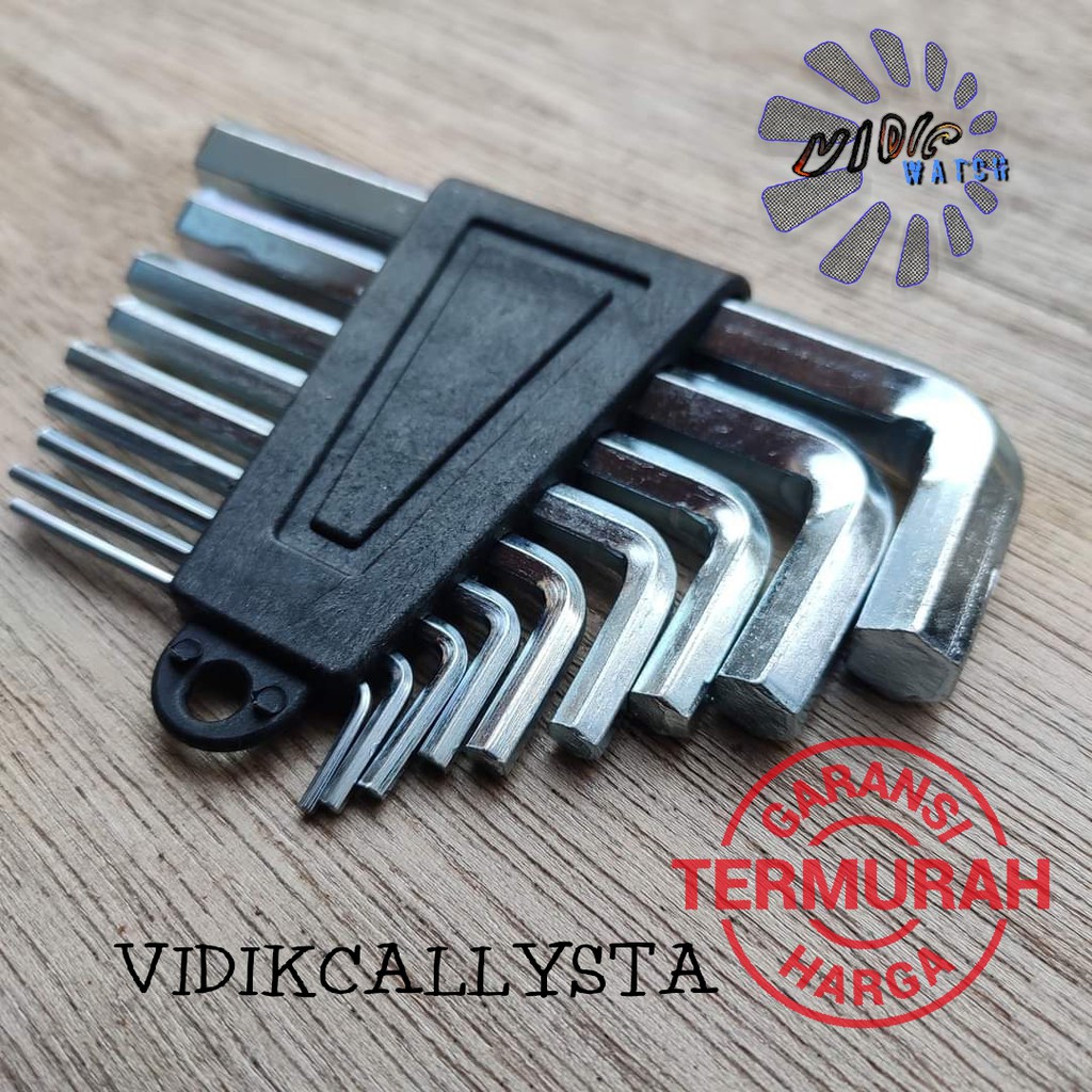 Kunci L 9 set kunci L set Kualitas bagus murah