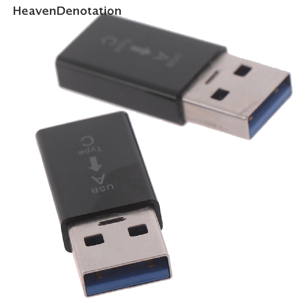 Adapter Konverter Otg Usb 3.1 Tipe C Female Ke Usb 3.0 Male