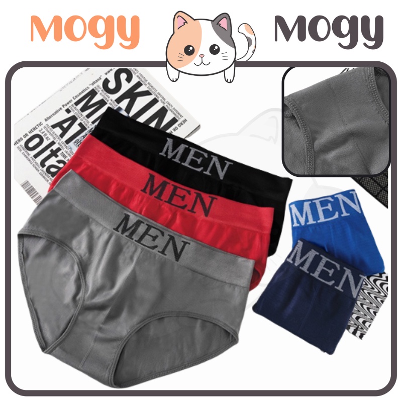 MOGYMOGY W238 CD Pria Cowok Lelaki Motif Dalaman Celana Dalam