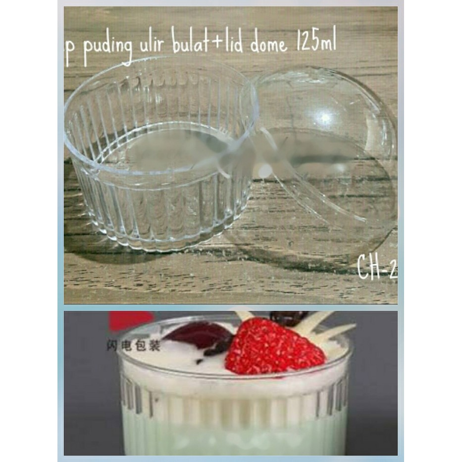 Unik Cup puding bulat CH 25 (10pcs) Limited