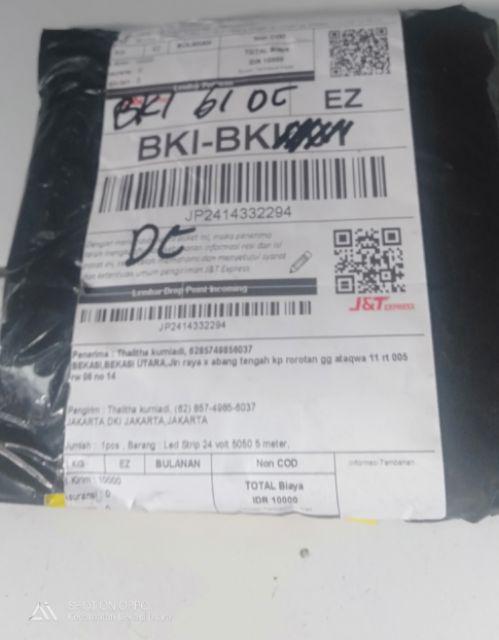 Led Strip 24 Volt Mata Led Besar 5050 5 Meter