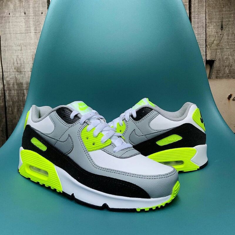 air max 90 black and neon green