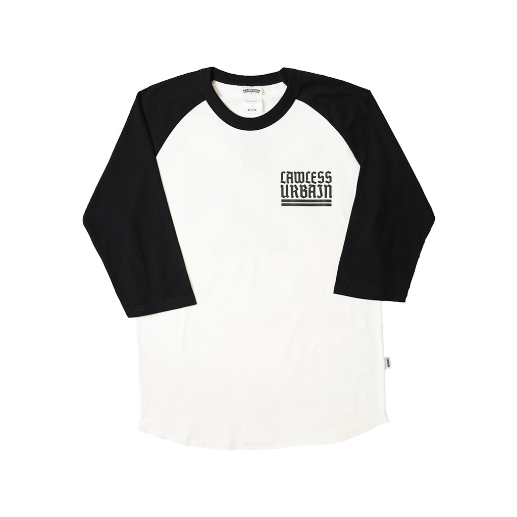 Lawless X Urbain Raglan - White