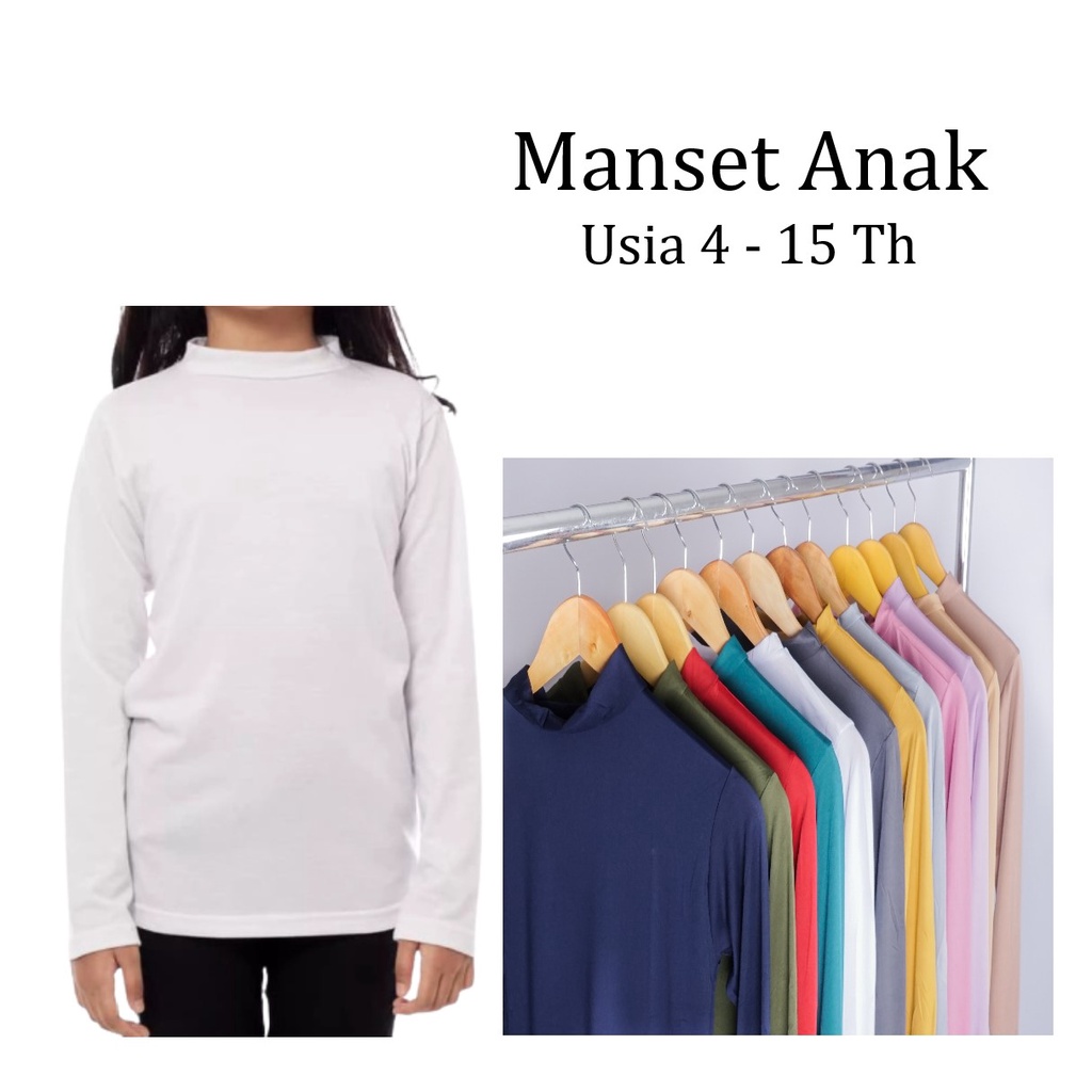 SALE ... Manset Dalaman Anak  / Baju Dalaman anak Usia 4-15 Tahun Manset Spandek Termurah