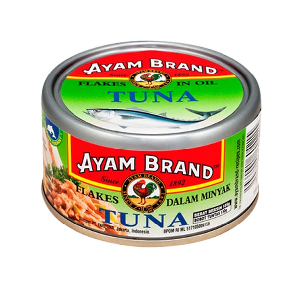 

AYAM BRAND TUNA CHUNKS IN OIL 150 GR