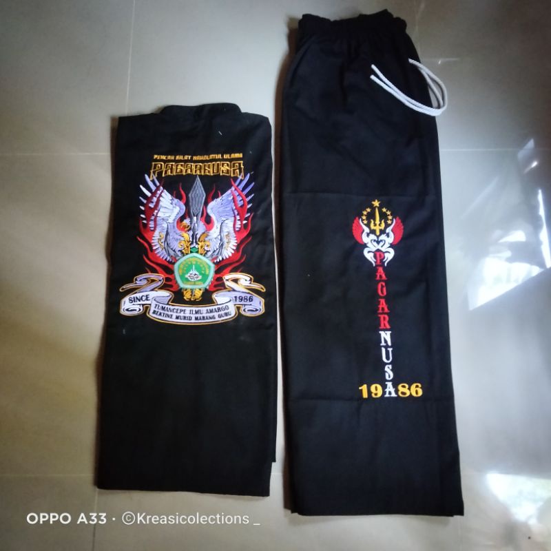 Sakral bordir pagar nusa motif Garuda