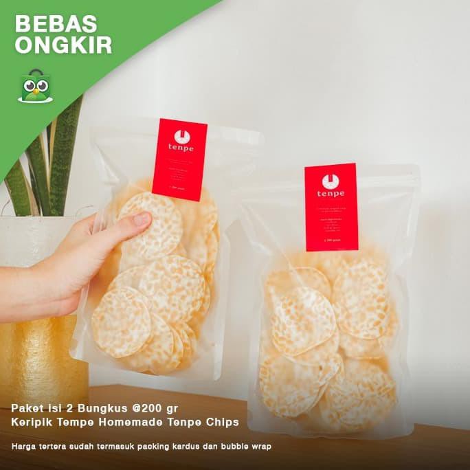 

Paket 2 Bungkus Keripik Tempe Homemade | Tenpe Chips NEW Kode 232