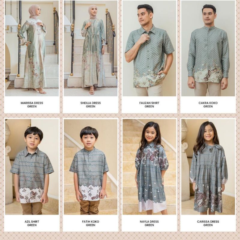 Nayla dress green by geulis id