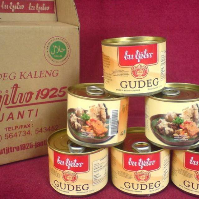 Gudeg, Gudeg Kaleng, Gudeg Bu Tjitro, Gudeg Kaleng Bu Tjitro, Gudeg Paling Enak Bu Tjitro, Gudeg Bu Tjitro Terenak, Bu Tjitro 1925 Gudeg Kaleng Rasa Original Paket 4 Kaleng, Gudeg Jogja, Gudeg Berasal Dari, Gudeg Bahan, Gudeg Makanan Khas, Gudeg Terdekat