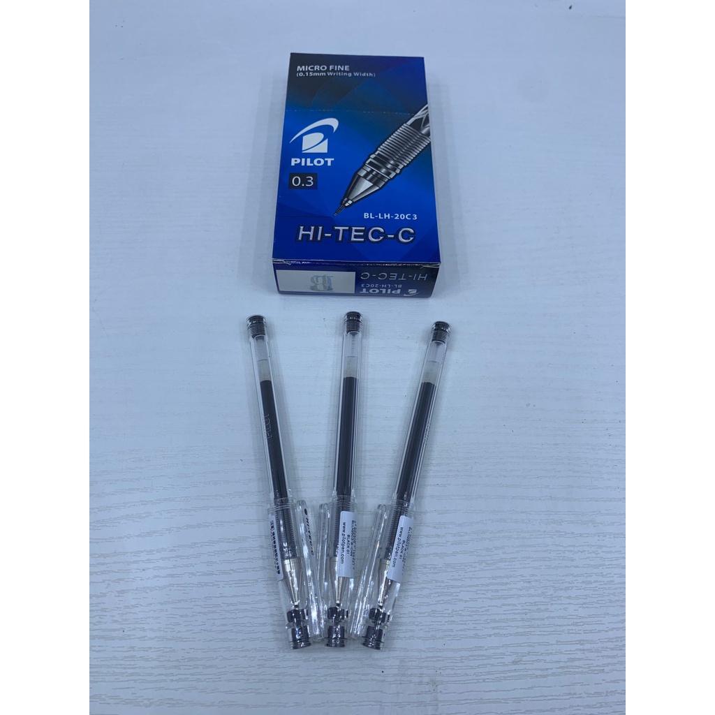 

Pulpen Bulpen Balpoint Gel Pen PILOT HI TECH 0.3