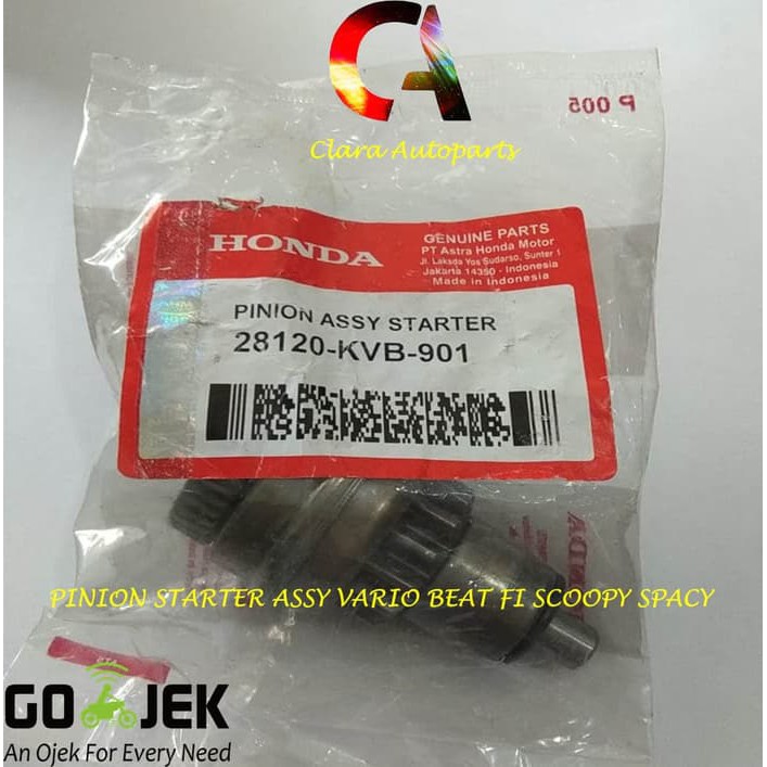 PINION STARTER ASSY VARIO GRANAT VARIO GIGI STARTER PINION VARIO KVB