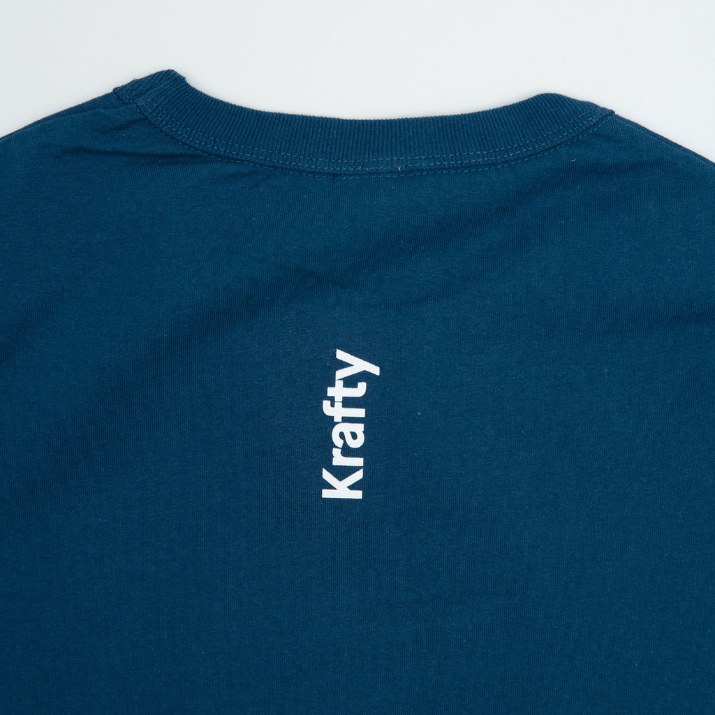 Vaculty - Krafty T Shirt Blue - Kaos Heavy Cotton