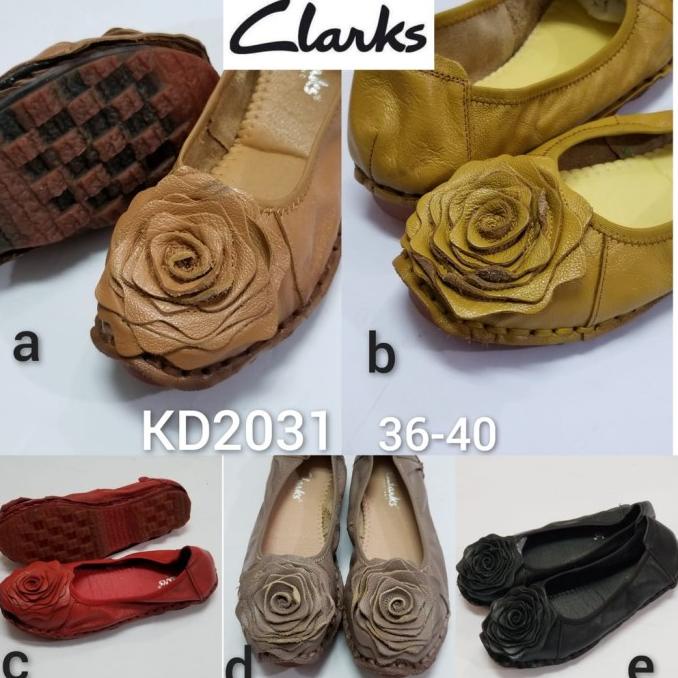 2031 Sepatu clarks wanita/sepatu kulit wanita/clarks original/clarks