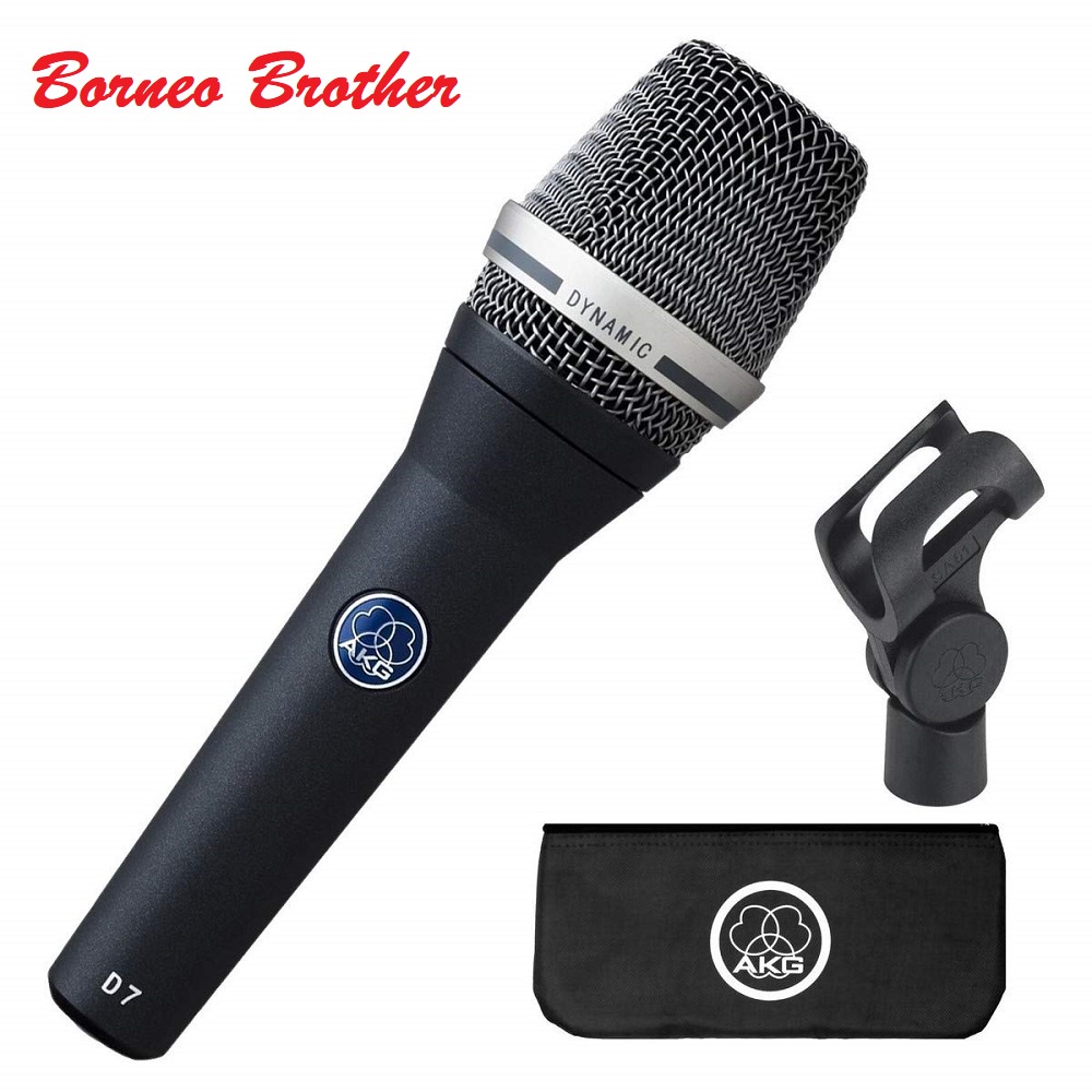 Mic Kabel AKG D7 D-7 Original Garansi Resmi Mic Dynamic