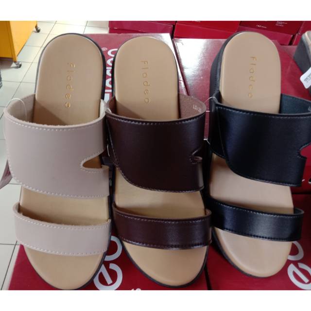 Wedges sandal wanita fladeo