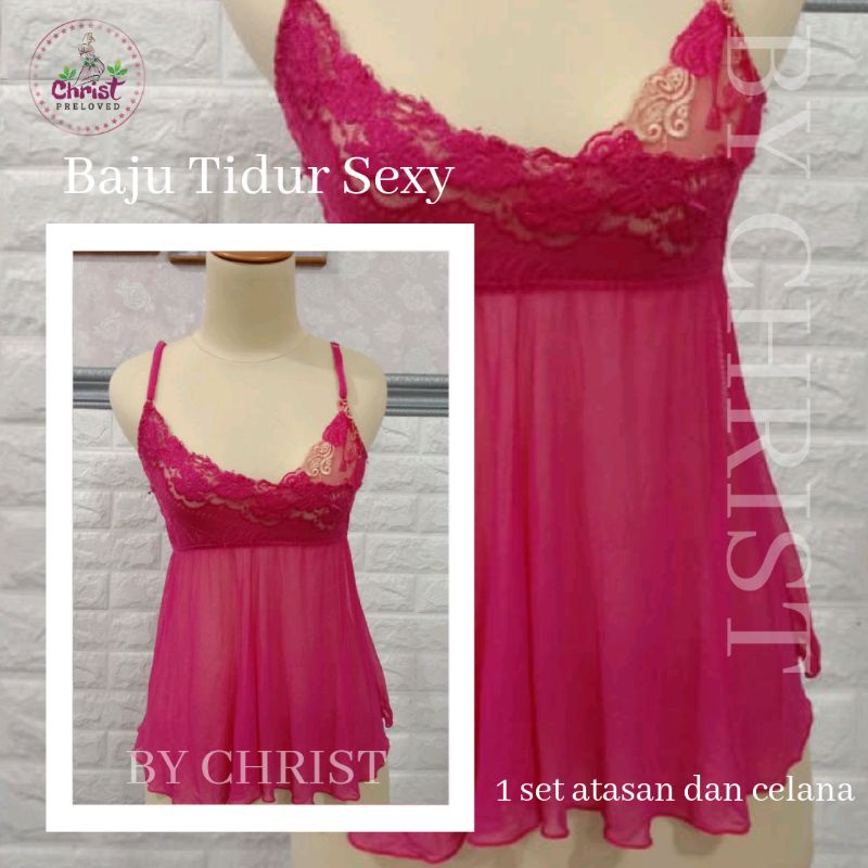 preloved baju tidur sexy/lingeri