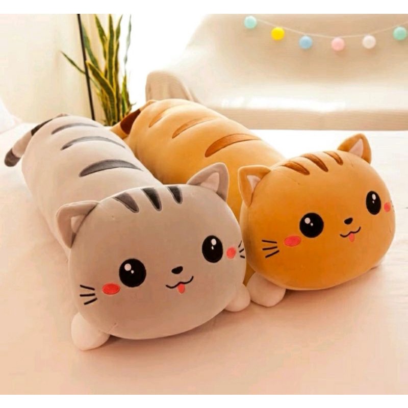 Boneka Kucing Cat Lucu Lay Import.