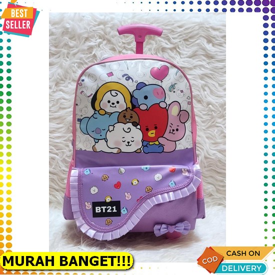 ( Cod )Tas Troli Anak Sd Tas Untuk Kado Anak Kapasitas Besar Kwalitas Premium Jahitan Rapi,Bahan Bag