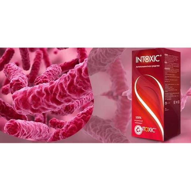 Intoxic obat mengobati kutil membantu menghancurkan cacing dan parasit dalam tubuh- intoxic original