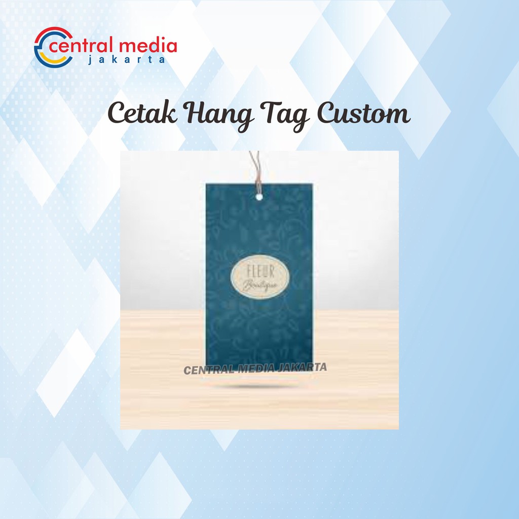 

Cetak Hang Tag Custom Label Kemasan Produk Tag Pakaian Label Baju