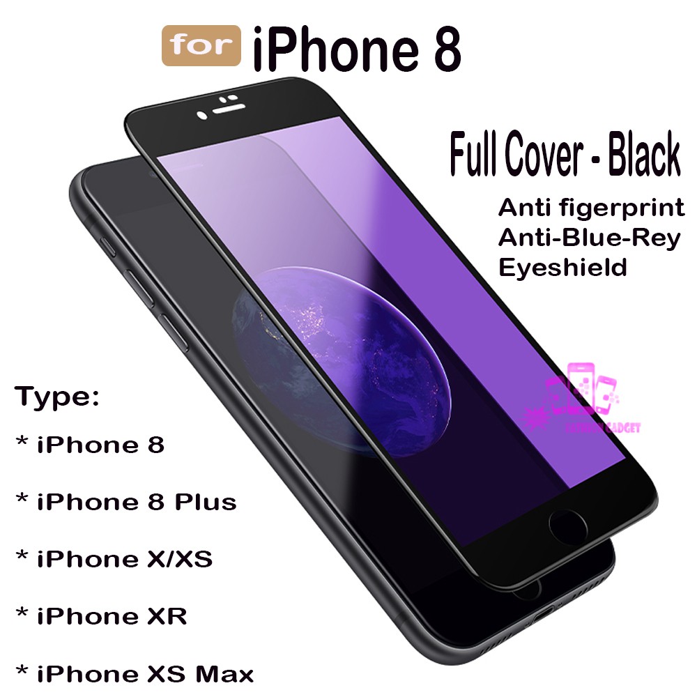 Tempered Glass For iPhone 8 / iPhone 8+ / iPhone X / iPhone XS / iPhone XR /iPhone XS Max Anti Gores Kaca Temper Glass Full Layar