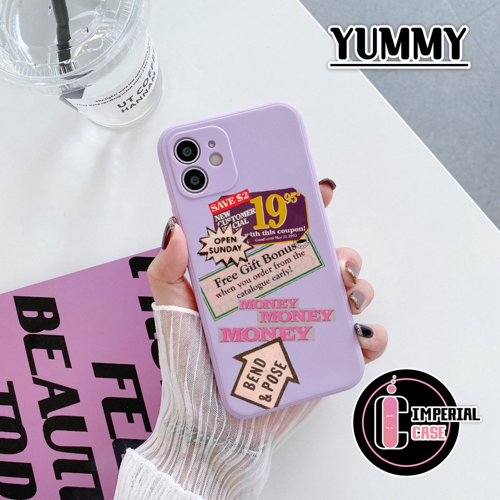 CASE CASING SOFTCASE SILIKON MACARON PELINDUNG KAMERA YUMMY OPPO VIVO SAMSUNG XIAOMI REALME IPHONE A