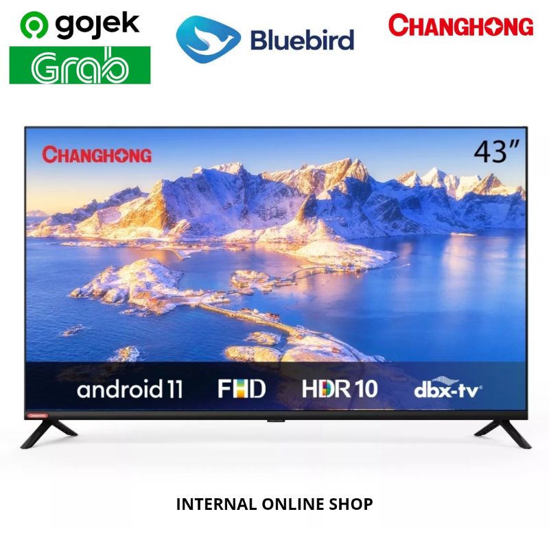 Changhong L43G7N Smart TV 43 Inch Android 11 Garansi Resmi