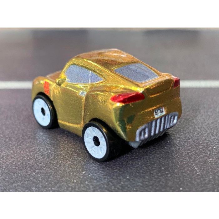 Disney Pixar Cars Mini Racers Cruz Ramirez Metallic - 4 cm