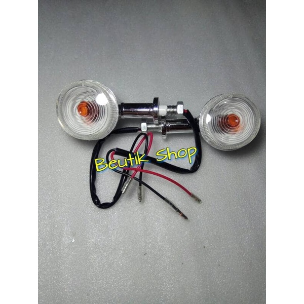 Lampu Sen Sein Depan Kanan Kiri Honda Scoopy Karbu 2010 2011 2012