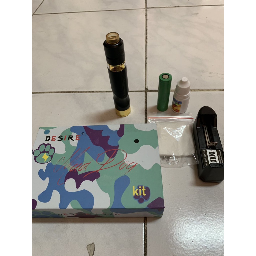 paket ngebul DESIRE MADDOG KIT lengkap siap kebul