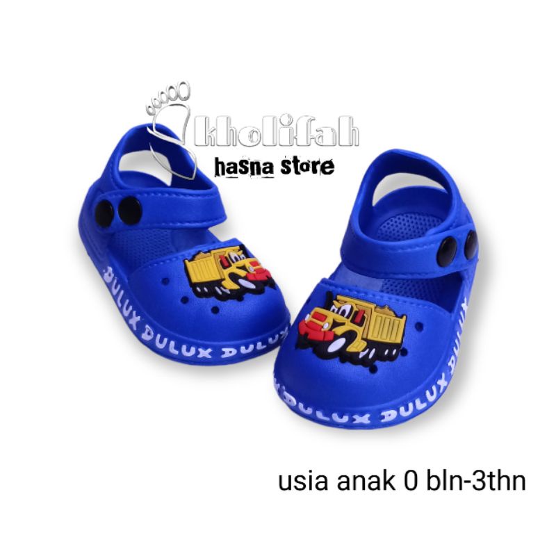 Sandal Baim Sepatu Anak Laki-Laki Karakter Mobil Dulux 376e-tr