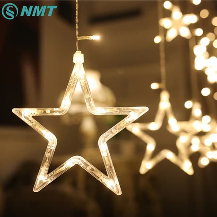 Bintang Besar Lampu Dekorasi Tumblr 2,5m Star LED Star