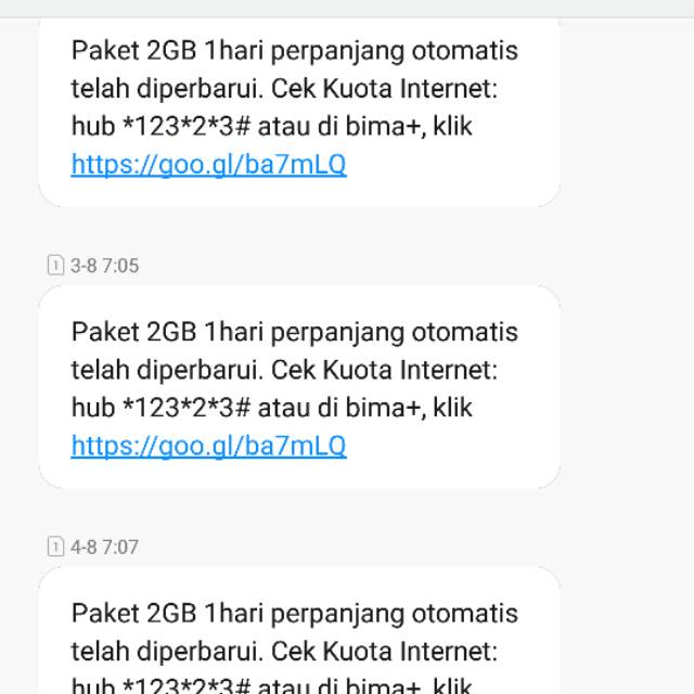 Kartu tri sakti 2gb 1500