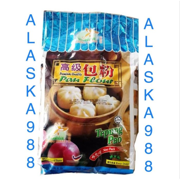

Ds510 Tepung Pao Happy Grass / Tepung Bakpao / Pau Flour 1.3Kg Halal Gr6B0B1