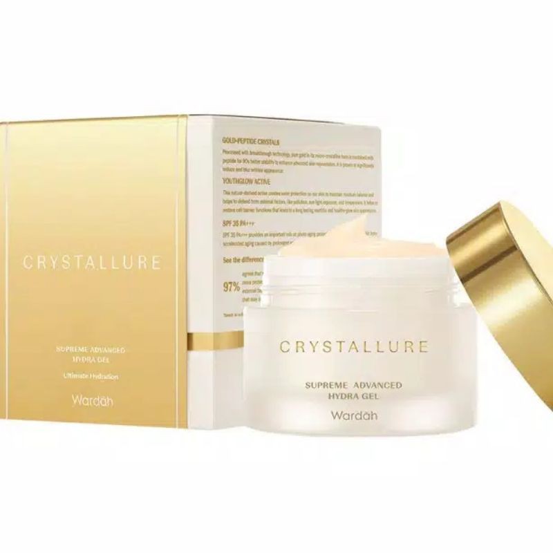 Wardah crystallure supreme advanced hydra gel