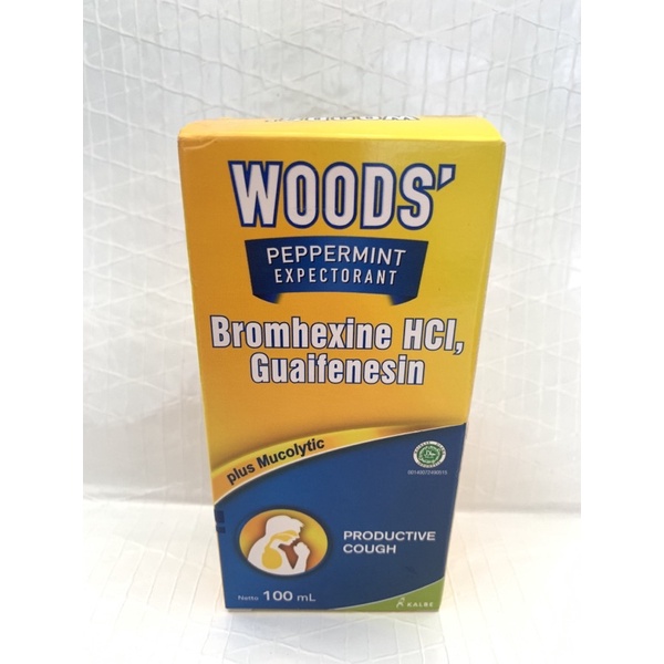 Woods Batuk Berdahak Syrup 100 ML *