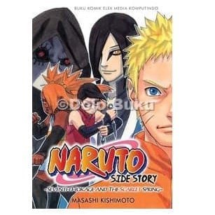 GARANSI ORI  komik Naruto Side Story: Seventh Hokage and The Scarlet Spring Masashi