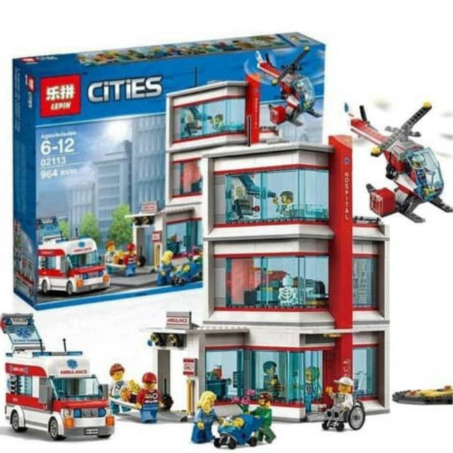 LEPIN - CITY - HOSPITAL SETS