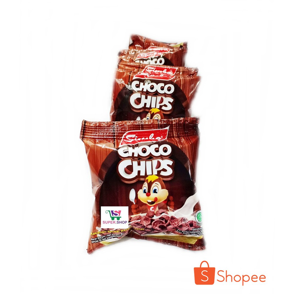 Simba Choco Chips Isi 10 Pcs Sereal Sarapan