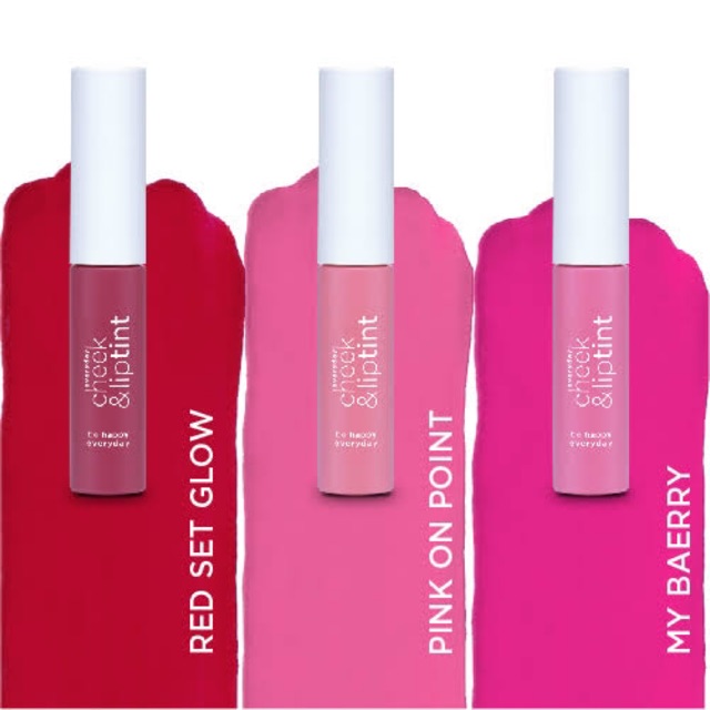 WARDAH EVERYDAY CHEEK & LIPTINT / WARDAH LIP TINT